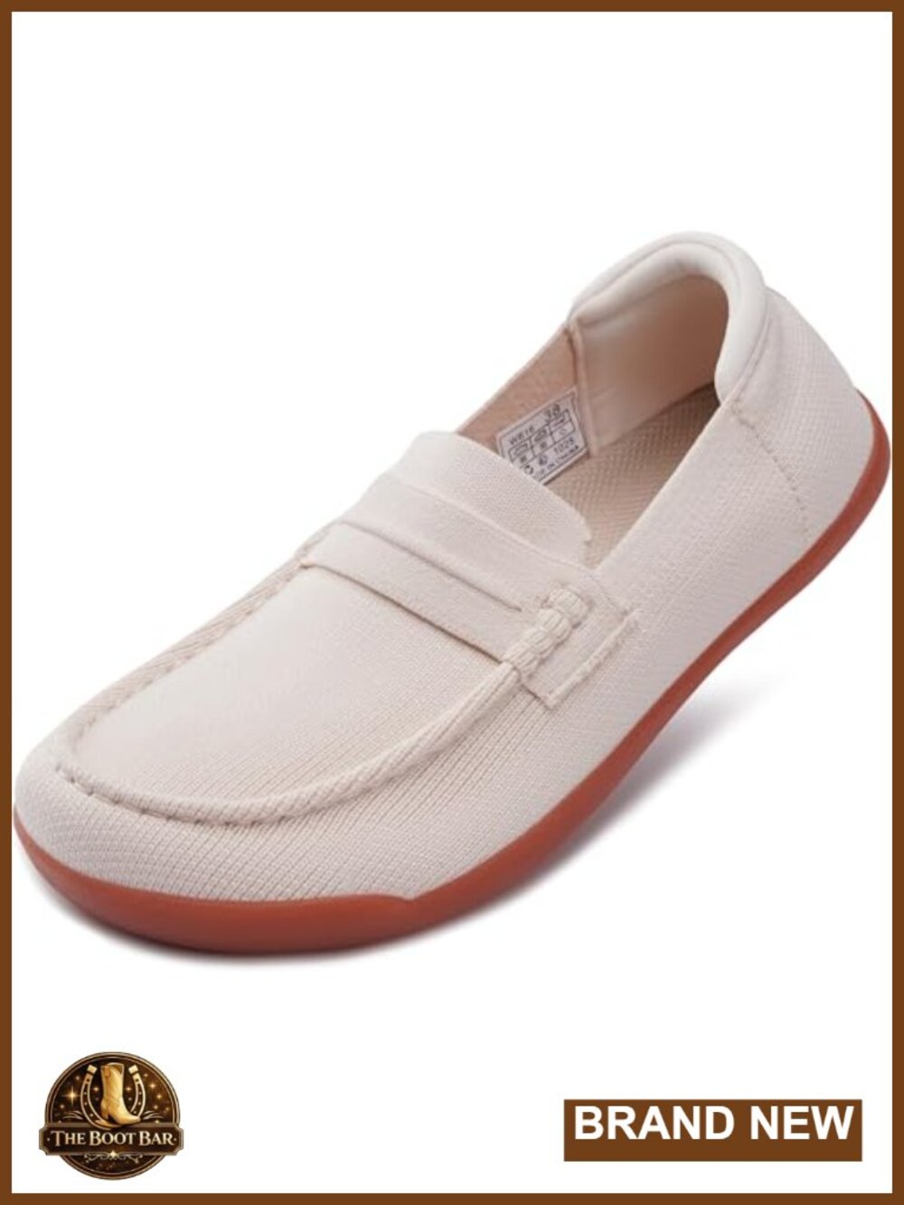 Knit Slip On Penny Loafers Wide Width Comfortable Flat Shoes